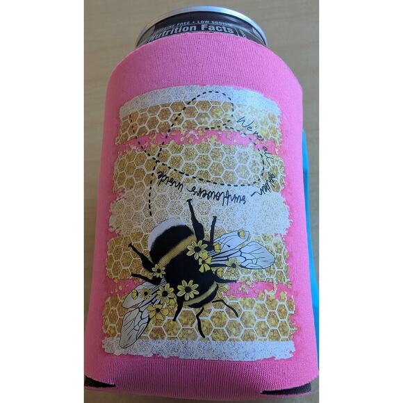 🎄AGS Ideas We're All Golden Sunflowers Can Koozie - Picture 1 of 2